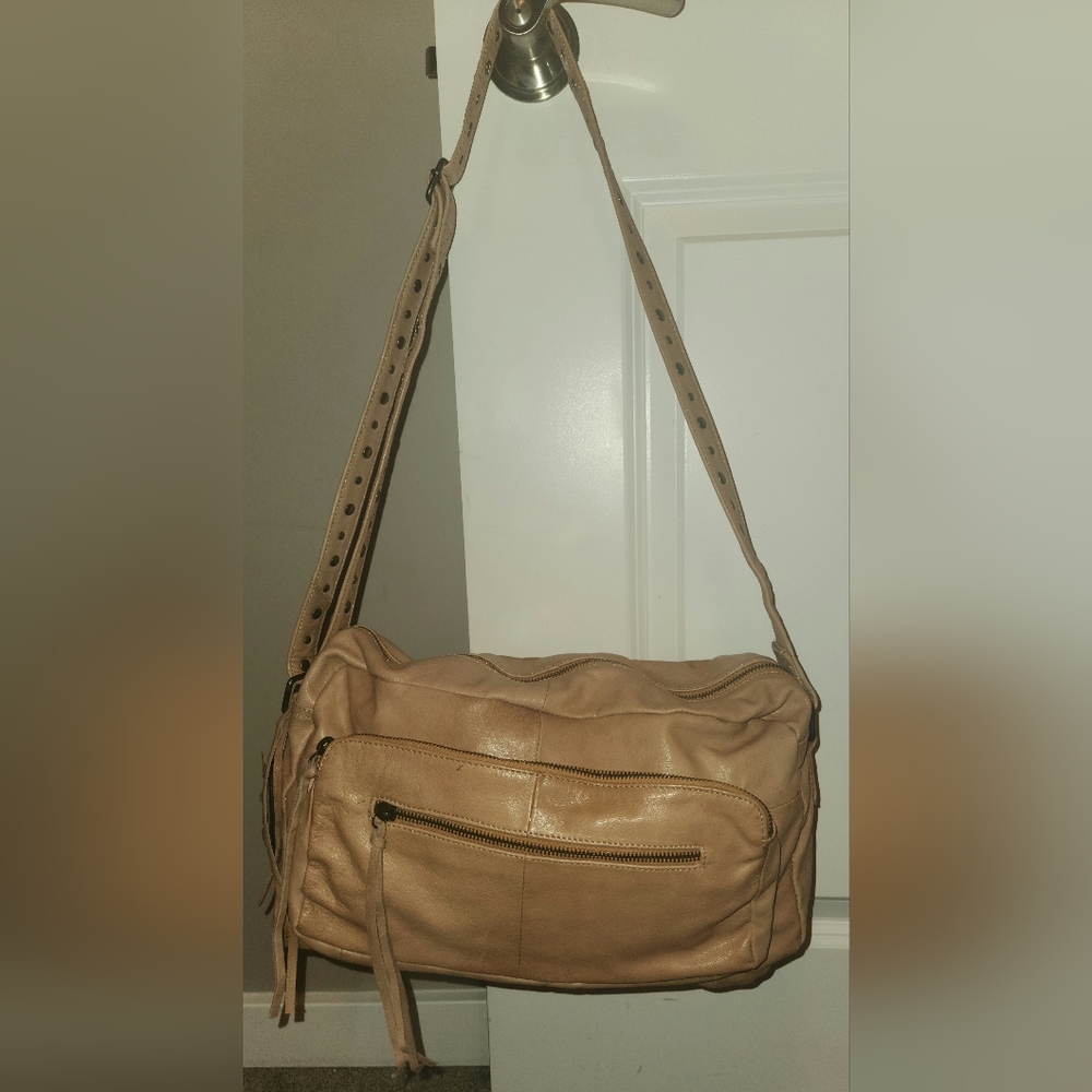 Day & Mood Pearl Shoulder / Crossbody Bag in Blush; Brand-New with Tags